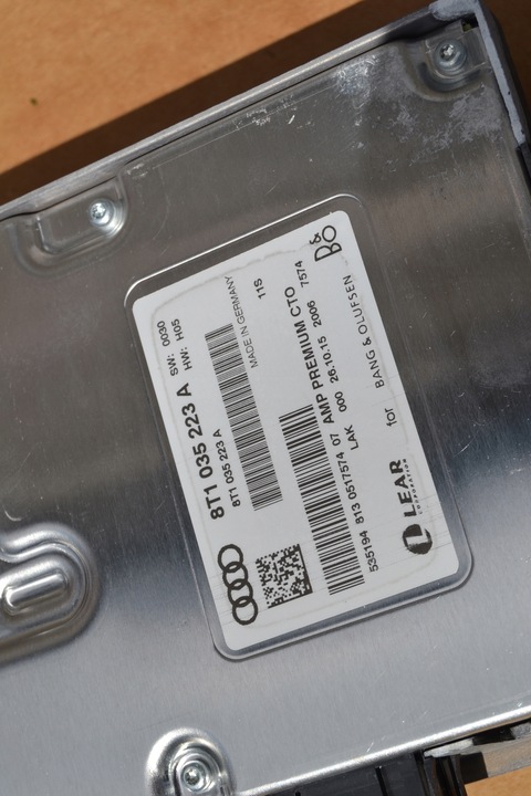 фото №8, Audi a5 8t купе рестайлінг bang & olufsen 8t1035223a