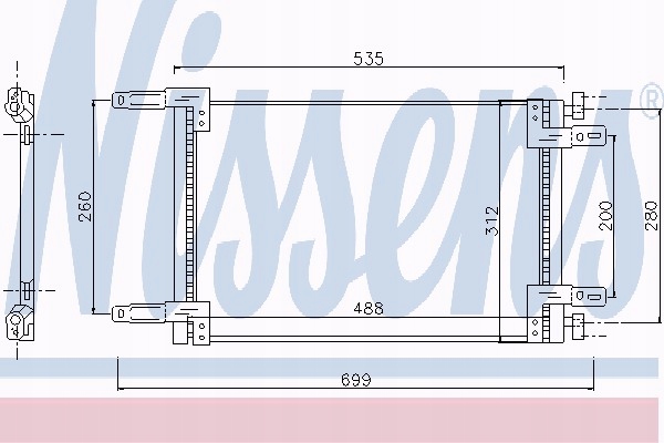 фото №16, Радіаторів кондиціонера nissens 94632 46736891