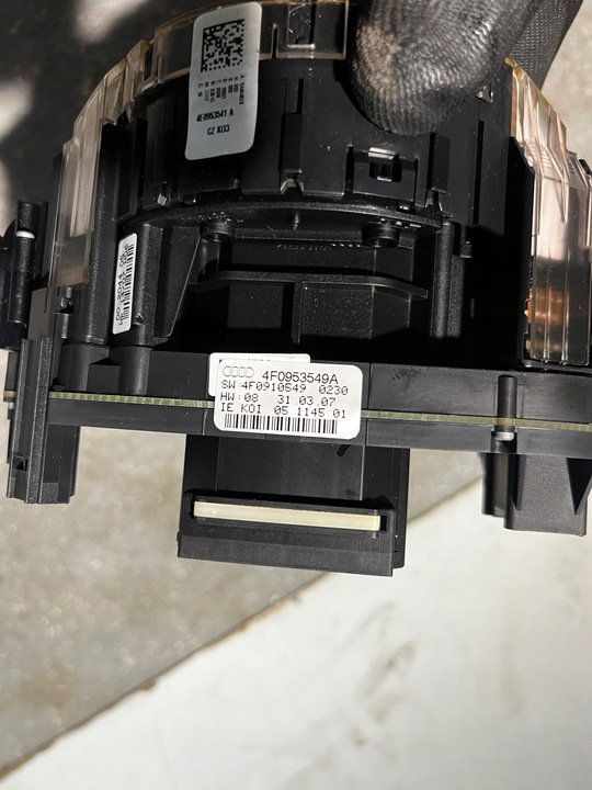 фото №10, Переключатель комбинированный лента подрулевые рычаги a6 c6 q7 4l a8 d3 4f0953549a 4e0953541a