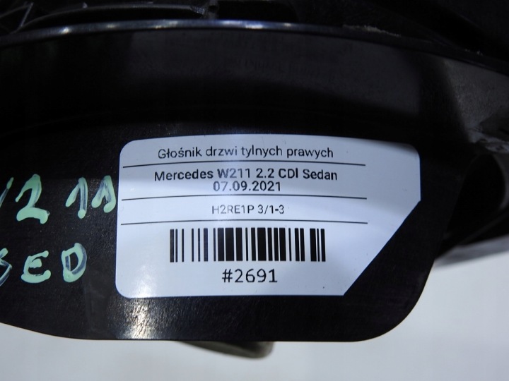 фото №8, Динамік праве зад mercedes w211 a2118200602