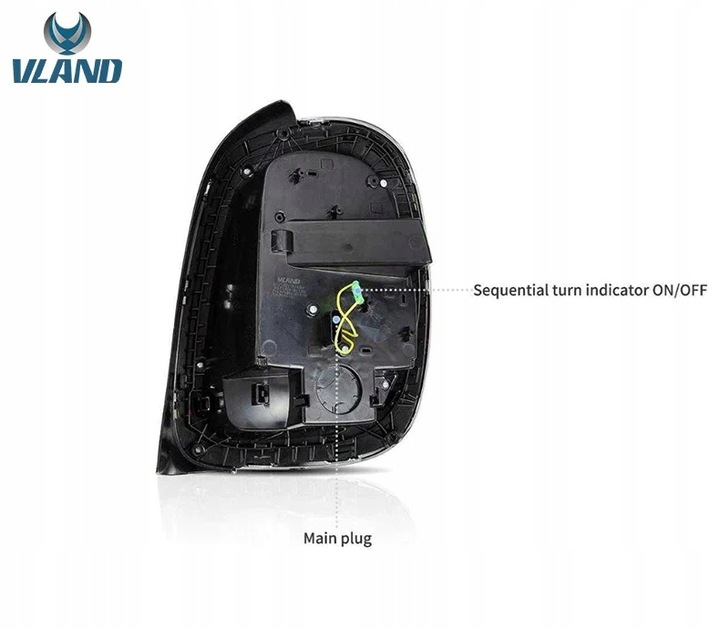 фото №14, Лампы зад ne kpl vland полный led neon тюнинг mini cooper f55 f56 f57 2014-17