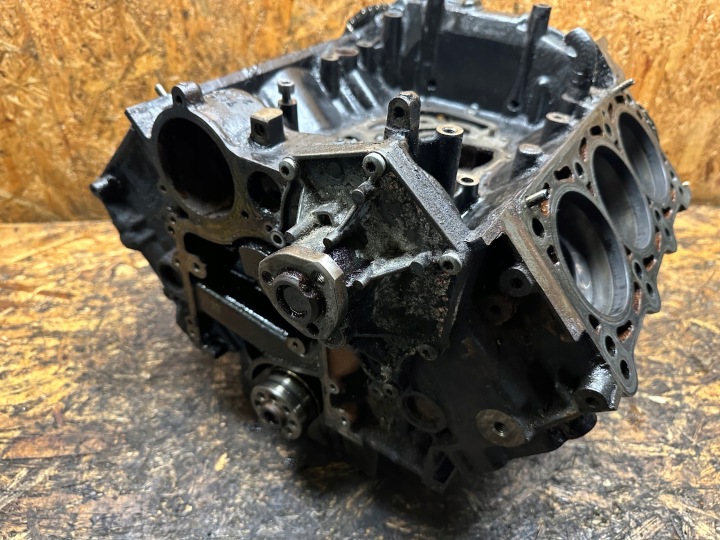фото №12, Блок двигателя низ вал поршни vw audi 3.0 tdi asb