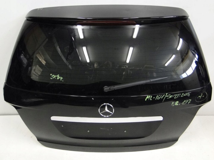 фото №1, Mercedes ml w164 кришка задня з скло багажник 2008