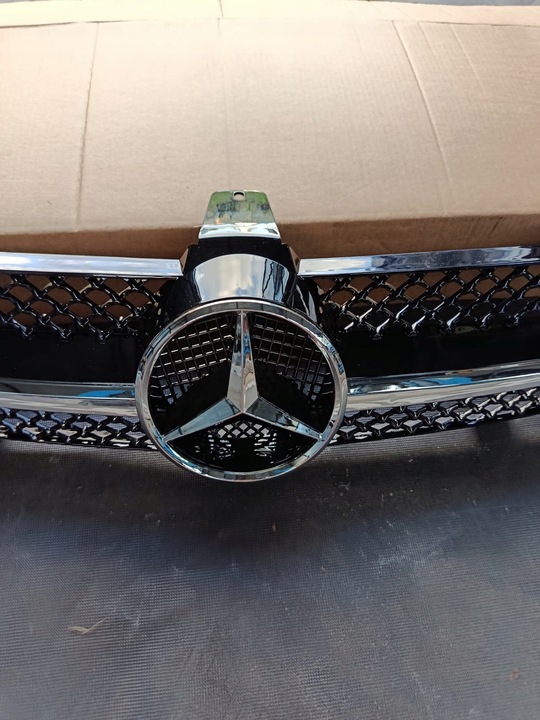 фото №8, Mercedes cls решётка радиатора w219 чёрный edition решётка новая 2005-2008