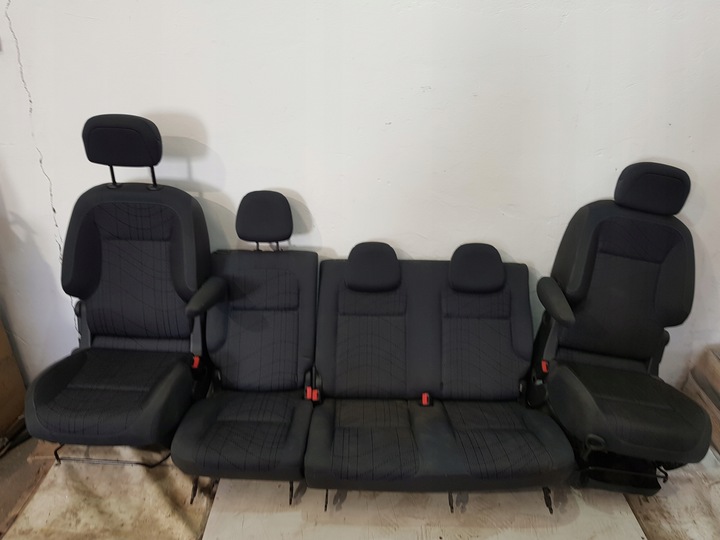фото №1, Сидіння комплект peugeot partner ii tepee 1.6hdi eur 11r