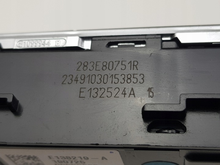 фото №9, Панель керування перемикач renault talisman megane iv 283e80751r