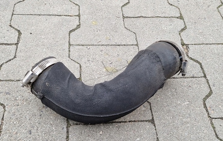 фото №1, Audi q5 8r труба шланг шланг интеркулер 3.0 tdi