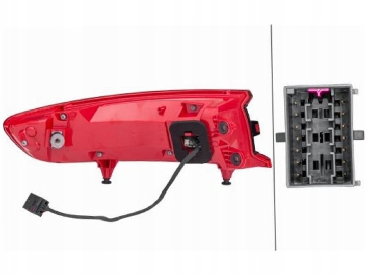 фото №2, Лампа зад права porsche macan 14-18