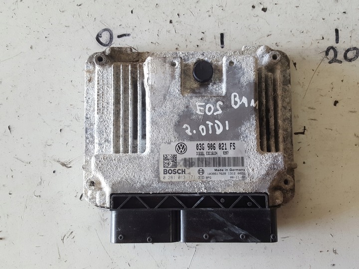фото №1, Vw eos 06-10r 2.0 tdi bmm компьютер двигателя