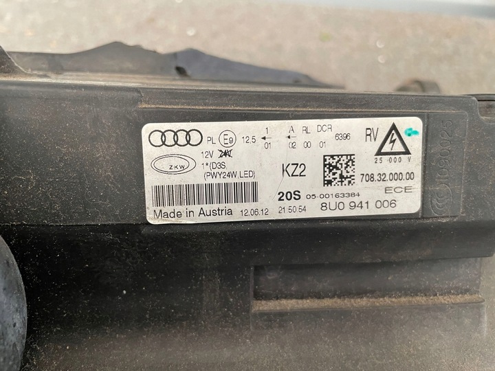 фото №8, Audi q3 8u 2011 лампа передня