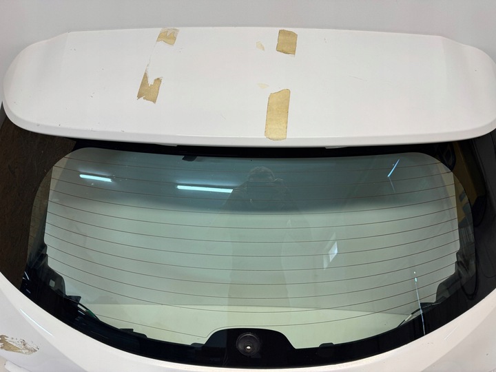 фото №6, Toyota corolla e21 універсал 19- кришка багажника зад задня біла скло