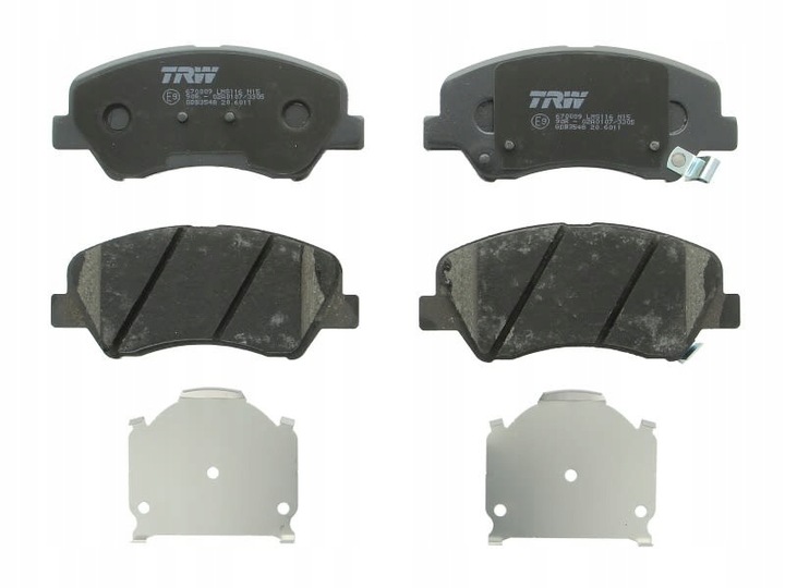 фото №1, Гальмівні колодки гальмівні перед trw gdb3548