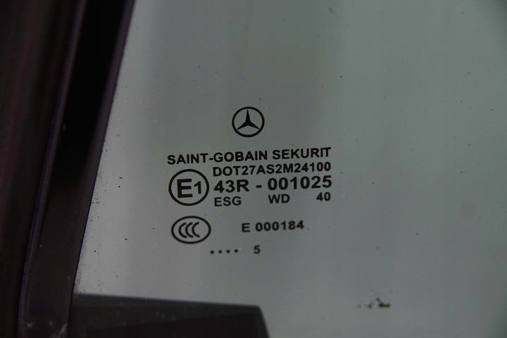 фото №4, Скло задня ліва права kpl mercedes sl350 r230 05