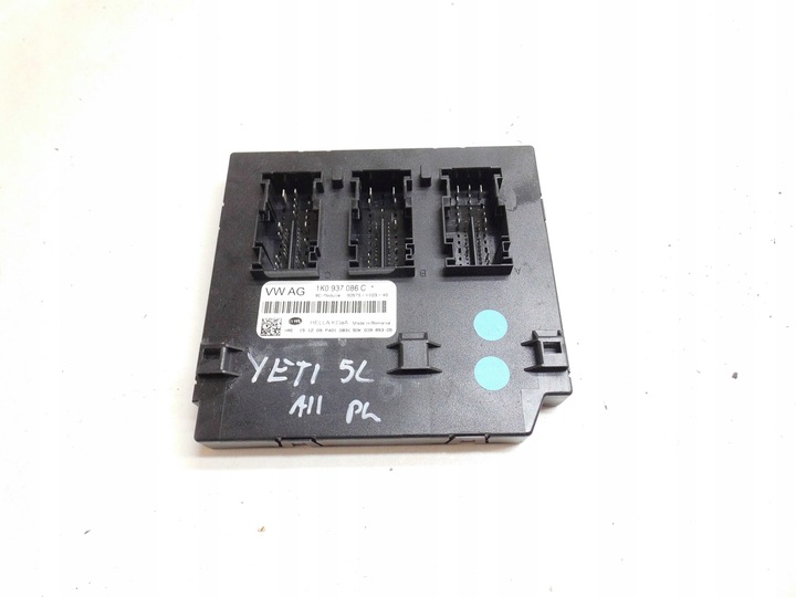 фото №1, Модуль блок керування bcm 1k0937086c yeti golf vi altea octavia ii рестайлінг оригінал