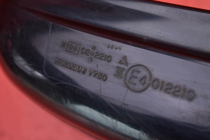 фото №6, Дзеркало ліве чорні eu 012210 mitsubishi outlander 1 i 01-08 5 pin