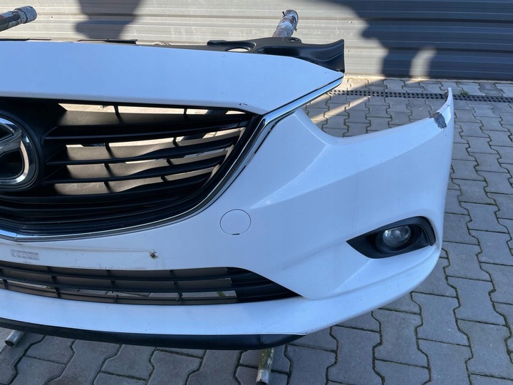 фото №7, Mazda 6 iii gj 12-17 бампер перед решітка радіатора комплектний колір a4d