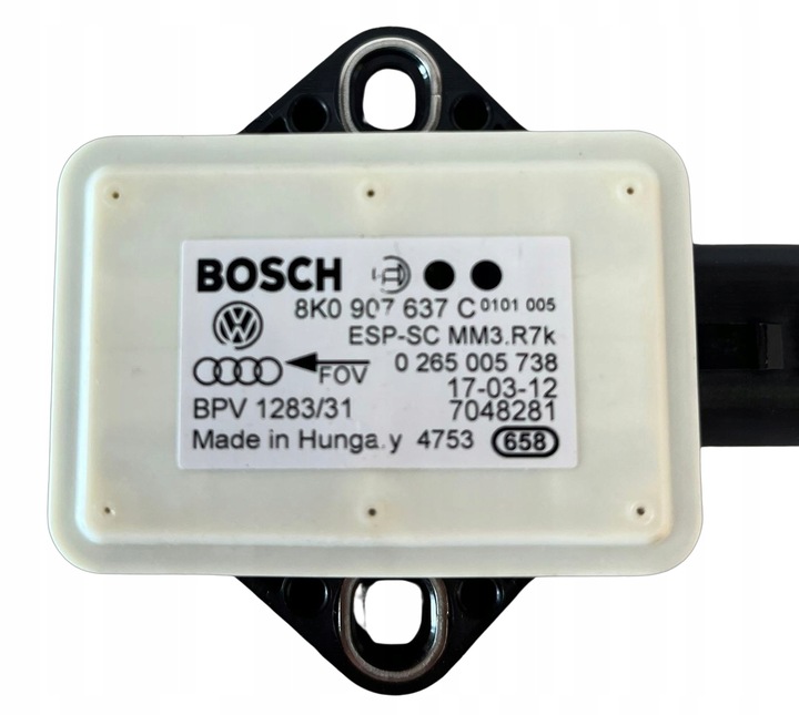 фото №4, Модуль датчик блок керування esp audi 8k0907637c