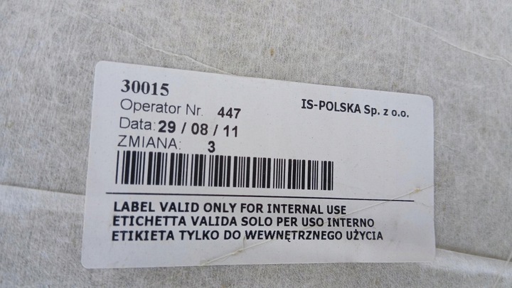 фото №10, Стеля оригінальний номер 39899158 volvo s80 ii 06-16r нова