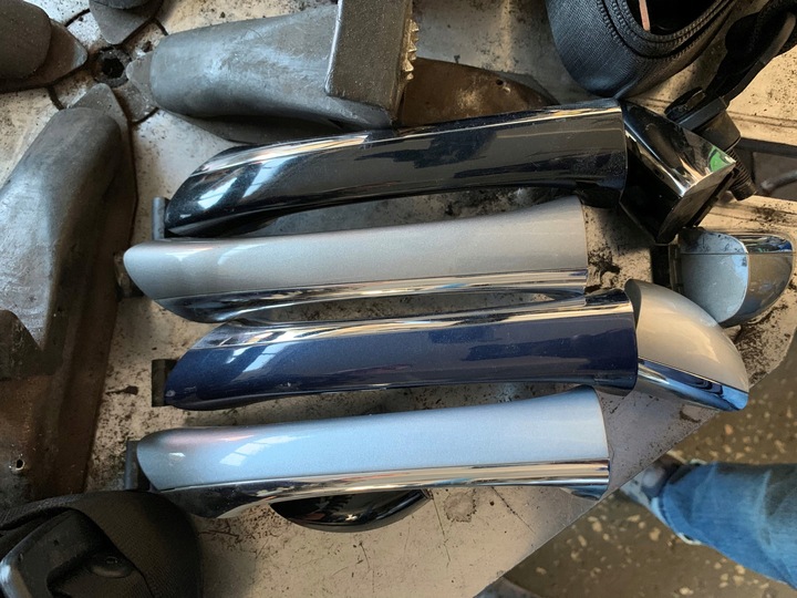 фото №4, Mercedes a клас w169 ручка двері хром перед