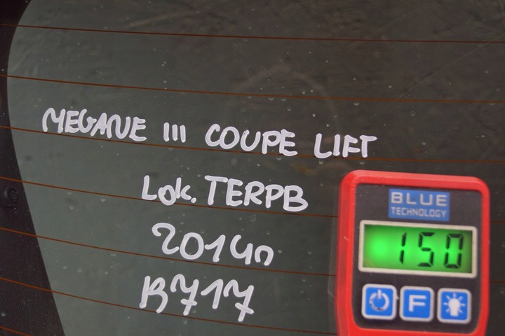 фото №15, Renault megane iii купе рестайлінг кришка задня багажника terpb m717