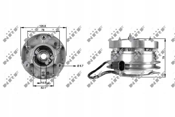 фото №2, Зчеплення вентилятора радіатор iveco daily ii 8140.07-8140.97