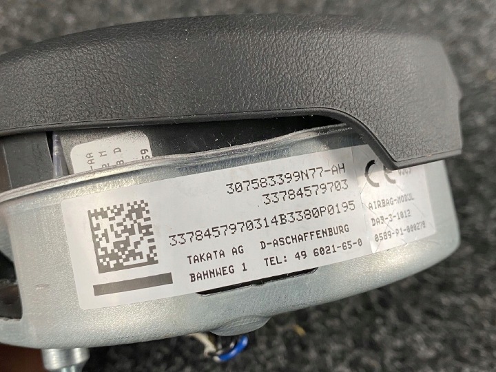 фото №5, Bmw seria 3 f30 f31 подушка безопасности водителя 307583399n77
