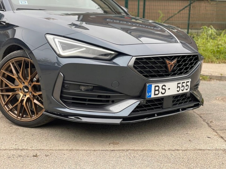 фото №7, Сплиттер передний do cupra leon kl - спойлер бампера