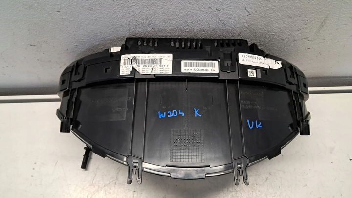 фото №9, Mercedes w204 2.2 cdi спідометр  прилади спідометр версія англійська