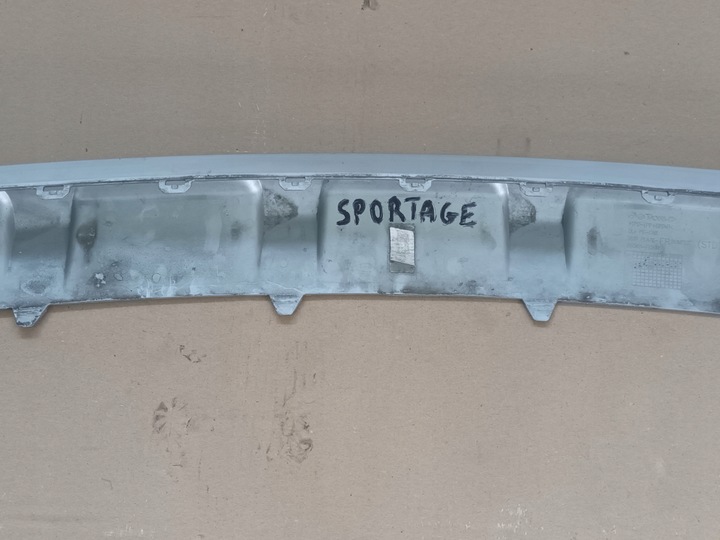фото №6, Спойлер pod бампер переднє kia sportage iv рестайлінг накладка спойлер