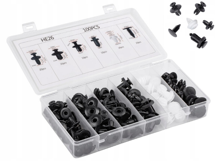 фото №1, Клипсы клипсы клипсы автомобильные do автомобиль обивка автомобильной rozporowe