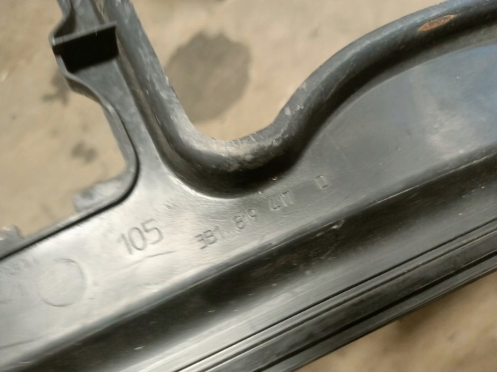 фото №10, Панель під лобовим склом захист vw passat b5 fl 3b1819417d