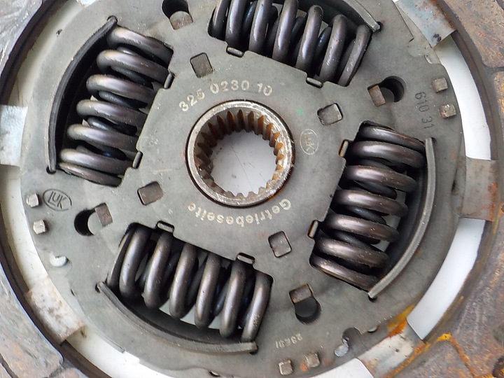 фото №7, Ford transit mk7 09r 2.2 tdci qwfa сцепление прижим + диск 9,8mm