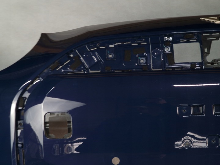 фото №12, Бампер передний mini cooper f65 f66 j01 od 2024r. na датчики pdc синий