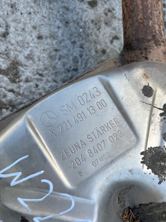 фото №6, Глушник, вихлоп кінцевий mercedes s500 w221