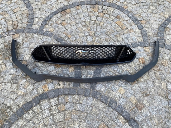 фото №1, Ford mustang vi решётка радиатора решётка перед jr3b-8200 jr3b-8150-dgw оригинал