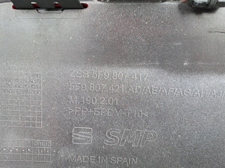 фото №11, Seat leon iii 5f універсал бампер зад задній 5f9807417