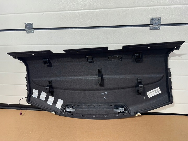 фото №6, Полиця задня багажника, полиця зад mercedes e клас w213 s, sedan чорна