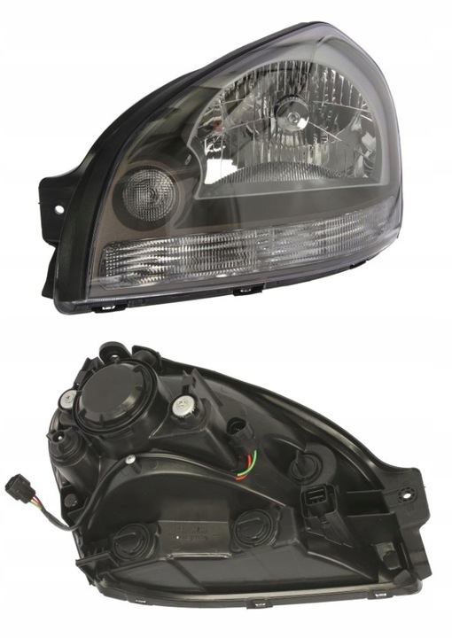 фото №1, Фара лампа левый hyundai tucson 04-