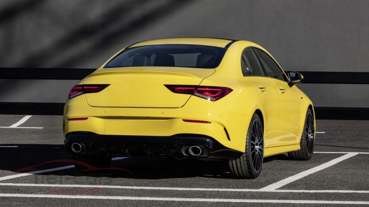 фото №11, Дифузор спойлер mercedes cla x118 19- cla35 amg c