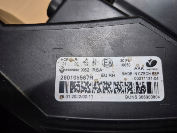 фото №8, Renault master iv 4 фара передняя правая led