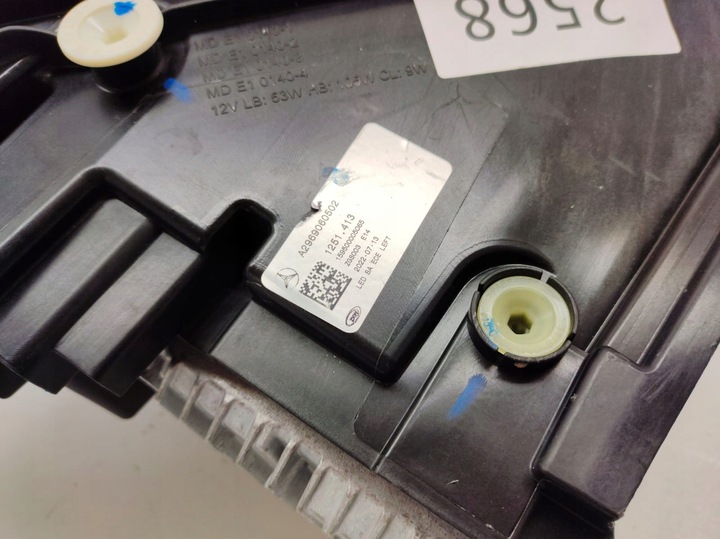 фото №8, Mercedes eqs suv 296 x296 лампа ліва лампи передні digital light комплектна