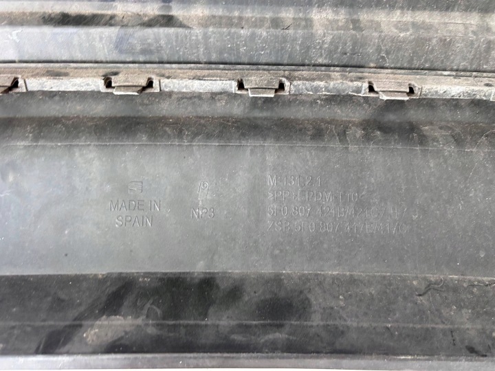 фото №10, Seat leon iii fr бампер задній  джгут 5f0807487 оригінал
