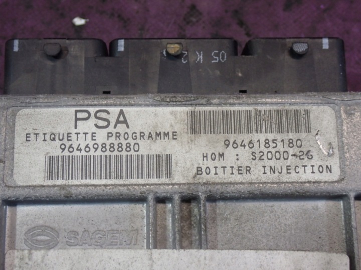 фото №6, Peugeot 307 1,4 компютер двигуна 9646988880 9646185180