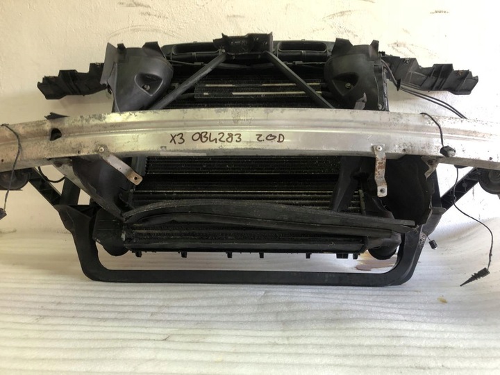 фото №7, Pas переднє радіатор 7788136 bmw x3 e83 2.0d