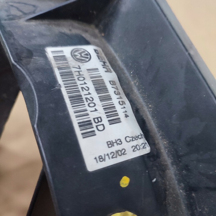 фото №9, Корпус вентилятора vw transporter t5