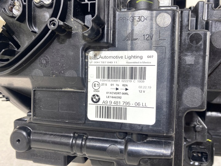 фото №12, Bmw x7 g07 повний led лампа ліва права перед європа