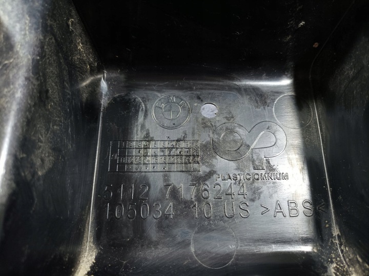 фото №8, Bmw x6 e71 салазки кронштейны бампера зад комплект 3 szt 7176244