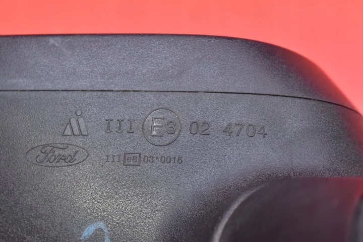 фото №8, Зеркало левое чёрные eu 024704 ford fiesta mk7 08-17 6 pin