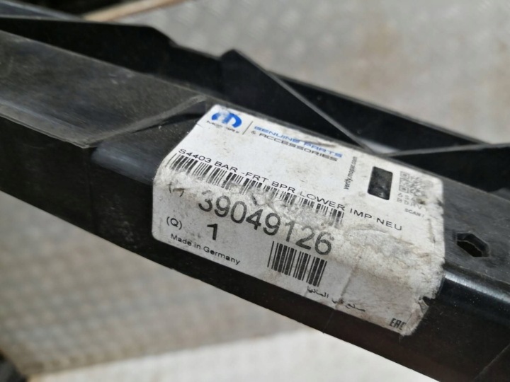 фото №6, Rr opel adam 12- балка нижня бампера pod радіатор перед 39049126