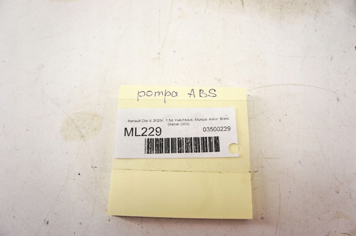 фото №7, Ml229 renault clio v 1.5d блок управления abs 0265956794